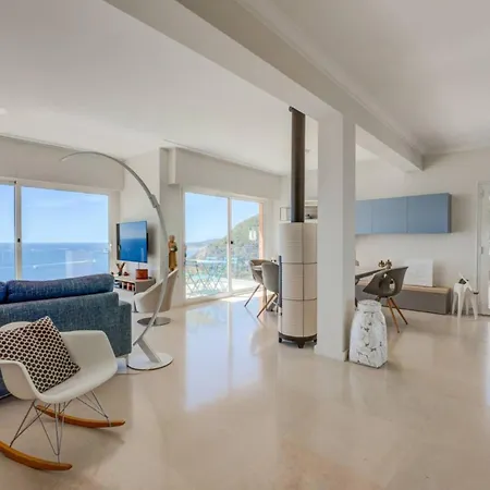 Charmante Villa - Vue Exceptionnelle A Mediterranee Èze